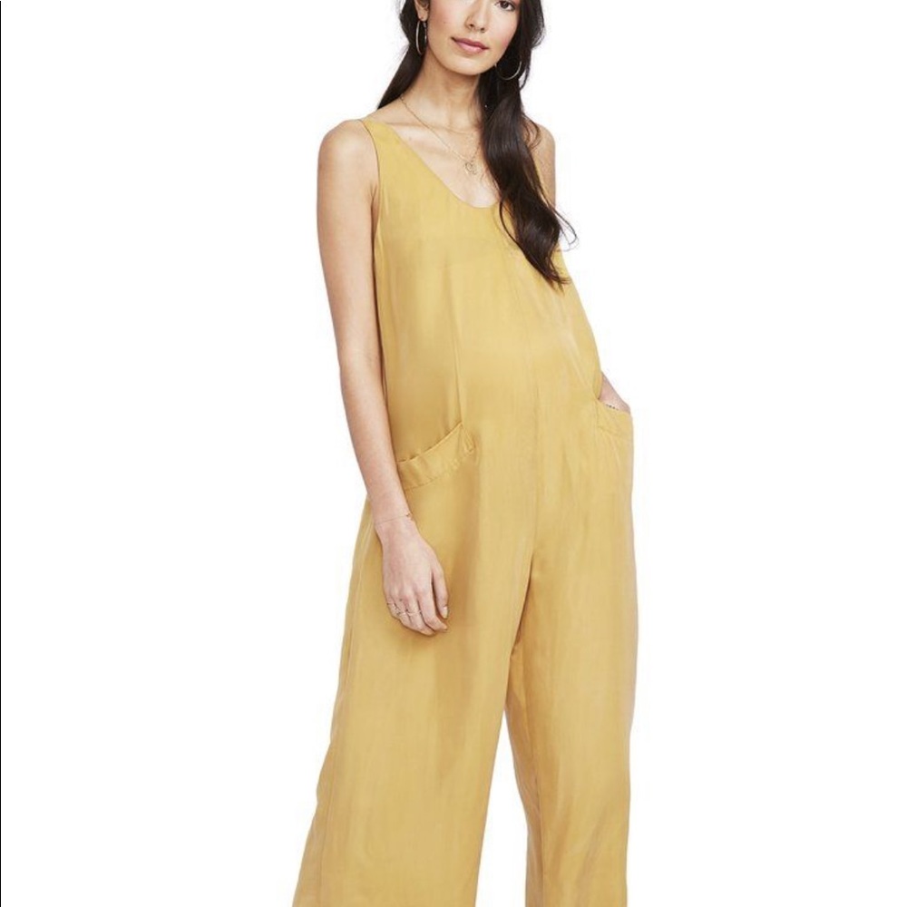 Hatch Caroline Jumpsuit in Marigold